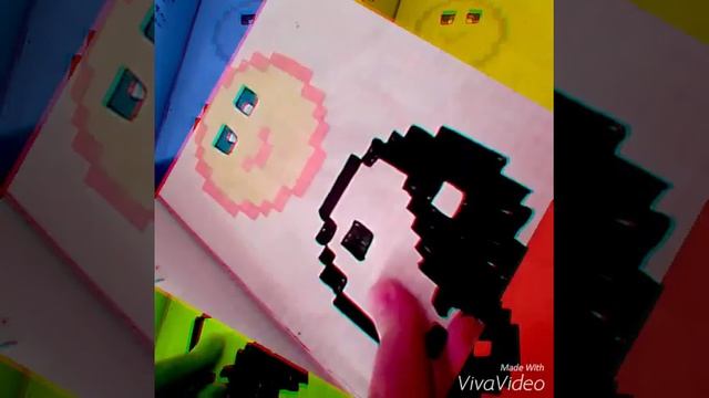 Рисунки по клеткам смотреть онлайн