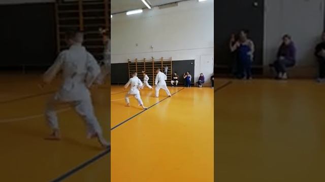 Сдача на жёлтый пояс по карате смотреть онлайн