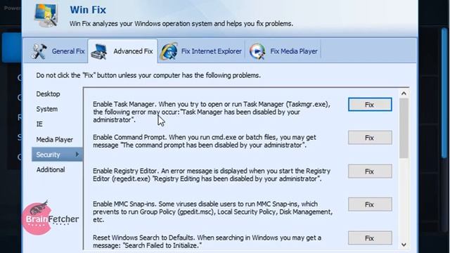 Fix common errors of-|taskbar|Taskmanager|Window media player|microsoft edge|Easily one click| смотреть онлайн