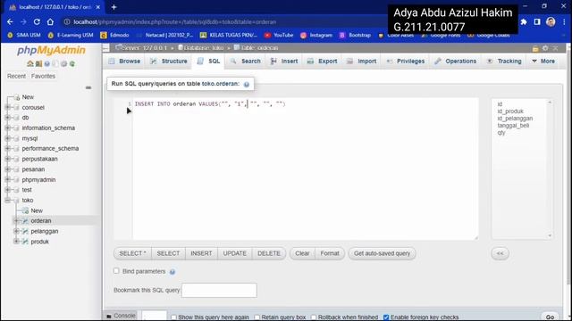 Menampilkan 1 tabel sekaligus dari 3 tabel menggunakan WHERE dan JOIN TABLE || Mysql Relasi смотреть онлайн
