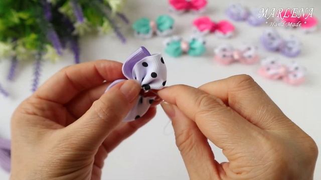 Минимум материала и времени! ✨ БАНТИКИ-МАЛЮТКИ МК/DIY смотреть онлайн