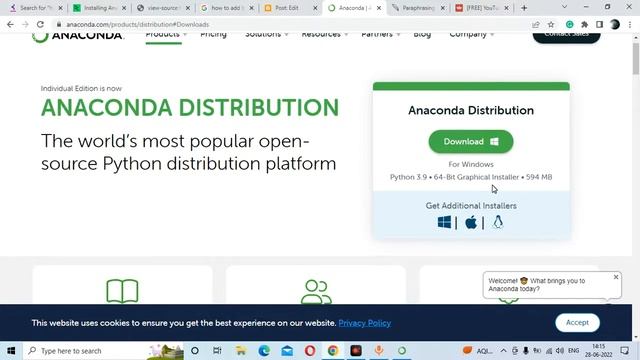 Install Anaconda Python on Window 10 (Step by Step) | Install anaconda on window 10 смотреть онлайн