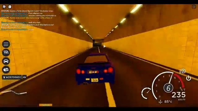 Nissan Skyline GTR R34 - Roblox Midnight Racing Tokyo (Unedited) смотреть онлайн