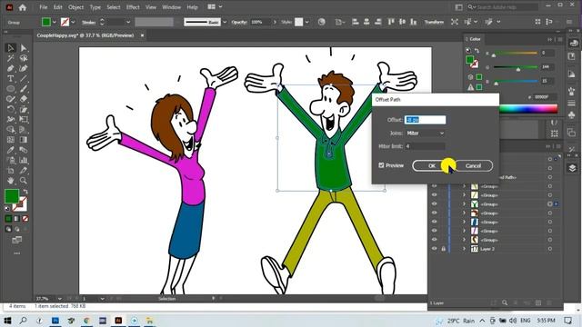 Convert black doodle prop into colorful | VideoScribe SVG file creation | Season 1 смотреть онлайн