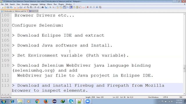 Selenium Class 2: Introduction to Selenium part2 смотреть онлайн