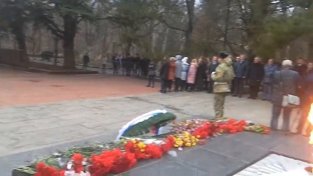 День Неизвестного солдата 03.12.2018 г. Симферополь смотреть онлайн