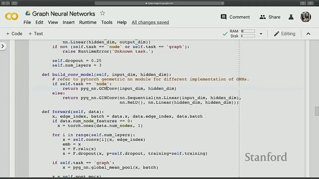 CS224W--Lecture 9 Graph Neural Networks Implementation with Pytorch Geometric(2018) смотреть онлайн