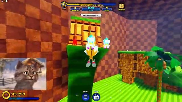 Becoming KNUCKLES in Roblox Sonic Speed Simulator смотреть онлайн