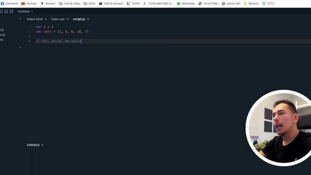 TUTTO JavaScript in 30 MINUTI - Corso Completo PROGRAMMAZIONE FACILE partendo da zero смотреть онлайн