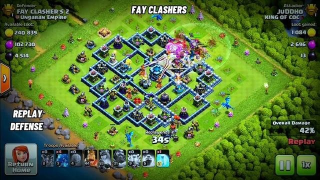 NEW STRONGEST! Town Hall 13 base (TH13) Hybrid/trophy Base 2023 - Clash of Clans base #976 смотреть онлайн