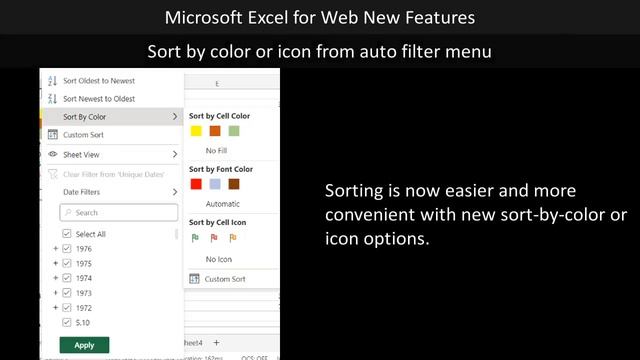 What's new in Microsoft Excel August 2022 Update for Web and Windows app смотреть онлайн