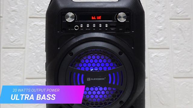 AudioBox BBX 600 TWS Bluetooth Portable Speaker with Wireless Microphones смотреть онлайн