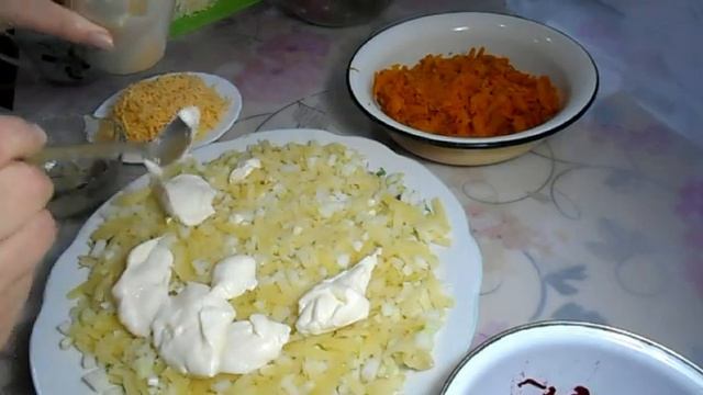 Овощной слоеный салат. Просто вкусно! смотреть онлайн