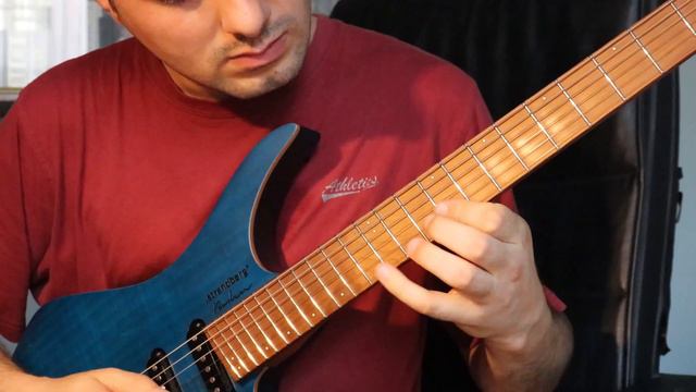 Deep Passionate Ballad Guitar Solo in C# Minor - Tasos Giannoutsos смотреть онлайн
