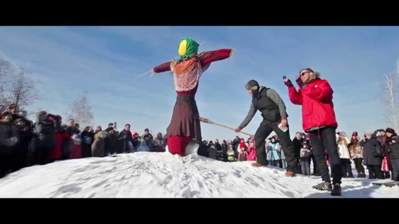 Масленица в парке "Алые паруса" | 22.02.2015, семейный праздник, организатор - Event смотреть онлайн