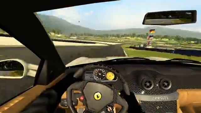 Ferrari Virtual Race Game. 5760 x 1080 Resolution. Full Screen. Three monitors. смотреть онлайн