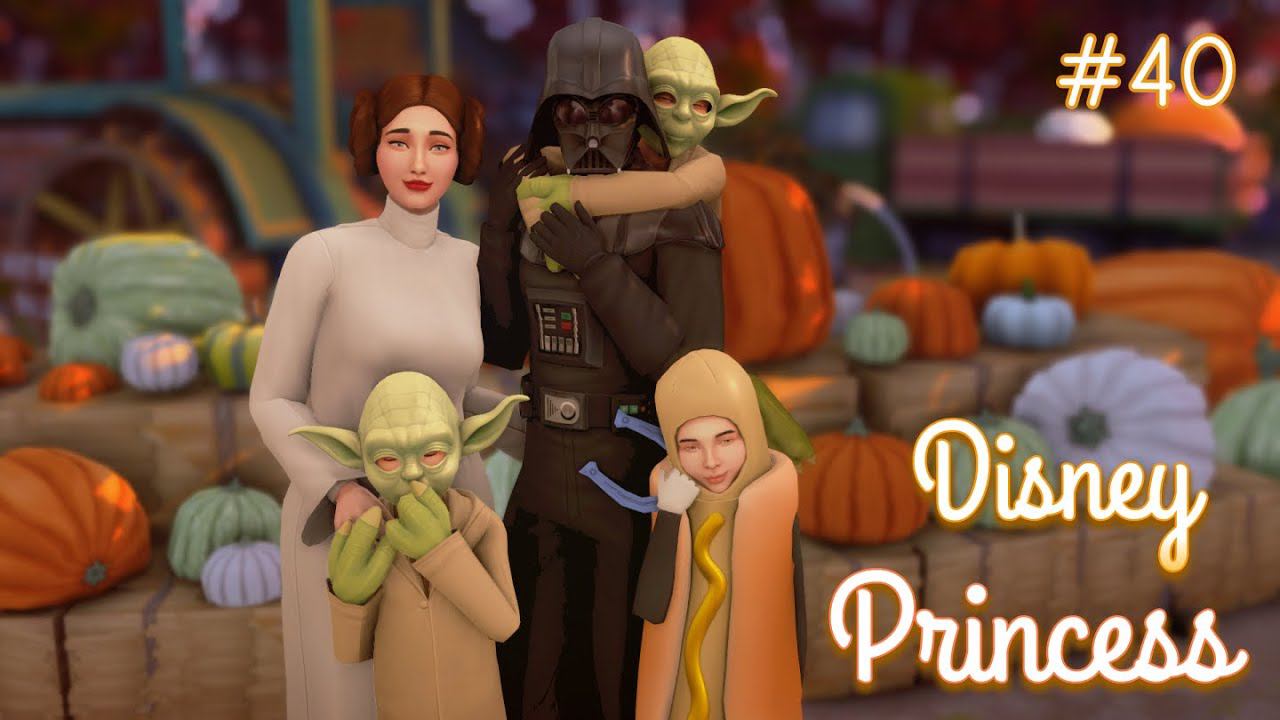 Хэллоуин | Династия Disney | The Sims 4 | 40 серия смотреть онлайн