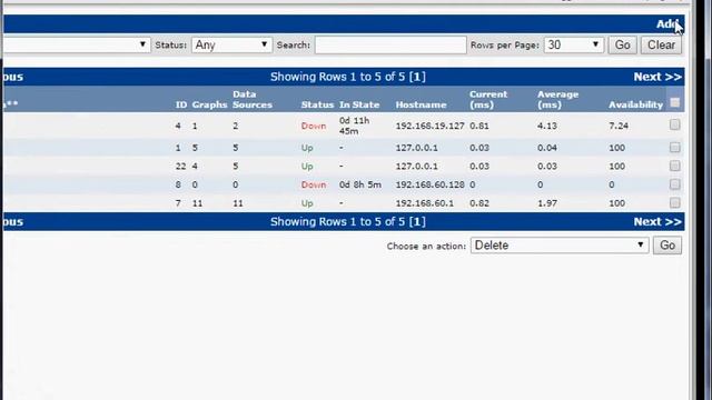SNMP CACTI смотреть онлайн
