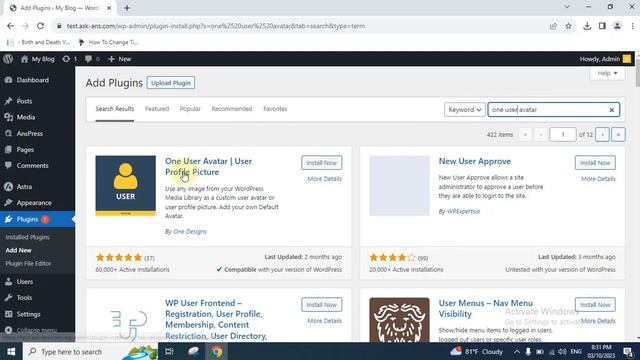 How to upload Profile picture or Avatar in WordPress blog ।। WP Tutorial 2023 смотреть онлайн