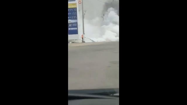 Пожар на АЗС в Пугачеве 22 05 19 смотреть онлайн