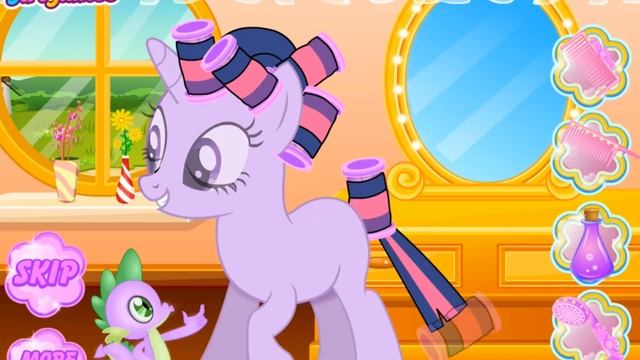 My Little  Pony - Lets Party Started Мой маленький пони - Делаем новую Прическу #mylittlepony