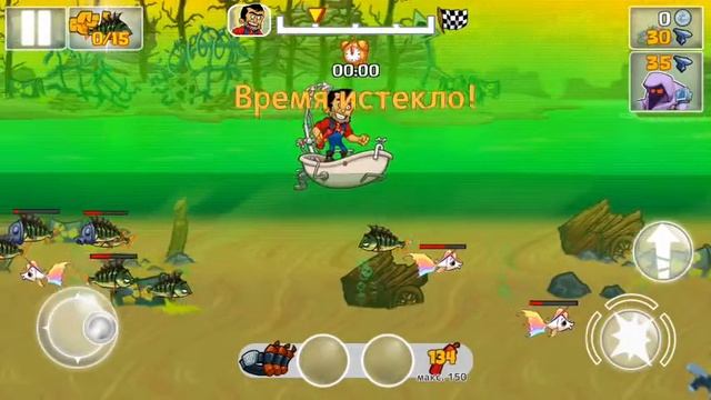 Dynamite Fishing – World Games (by HandyGames) - action game for android and iOS - gameplay. смотреть онлайн