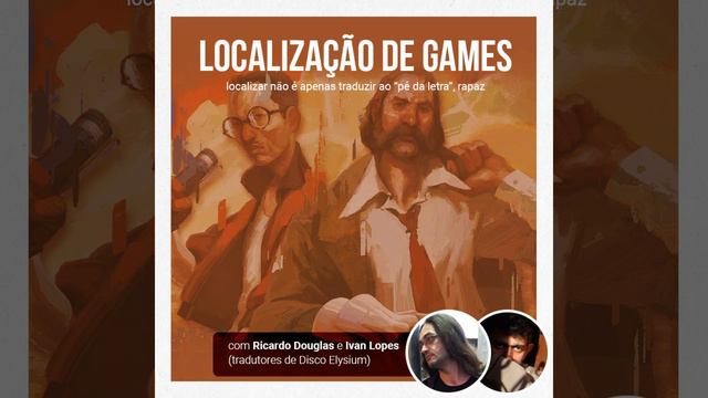 Jogando Casualmente #52 - Localização de Games c/ Ricardo Douglas e Ivan Lopes (Disco Elysium) смотреть онлайн