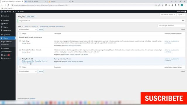 Configurar Google Analytics 4 en Wordpress con Google Tag Manager - nueva configuración смотреть онлайн