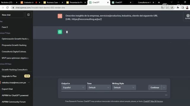 Análisis web + Chat GPT смотреть онлайн