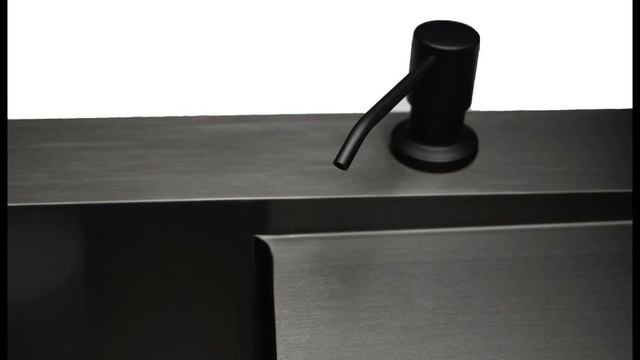 Обзор кухонной мойки Stellar UZ 655022L Black смотреть онлайн