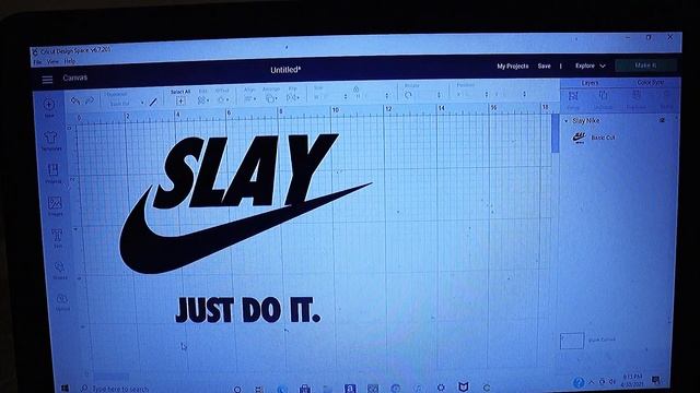 DIY | How To Make Your Own Nike Shirt. | Using Your Phone and Cricut! смотреть онлайн