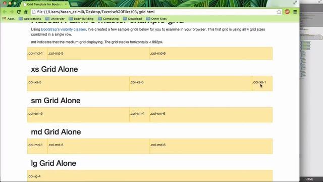 ۳- سیستم Grid در Bootstrap بوتسترپ смотреть онлайн