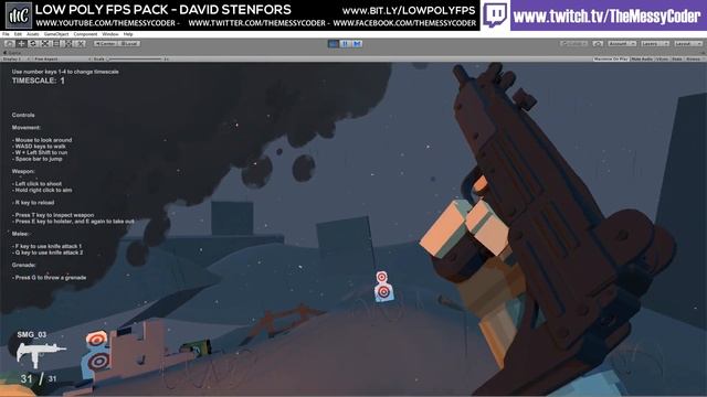 Unity Asset Reviews - Low Poly FPS Pack смотреть онлайн
