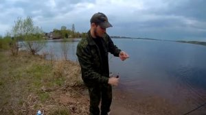 Ловля подлещика на реке Волга Тверская область! Рыбалка на фидер в начале мая!