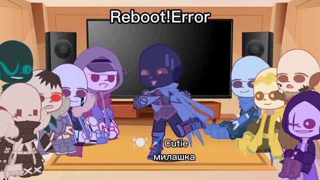 Sans AU's react to Error AU's ? смотреть онлайн