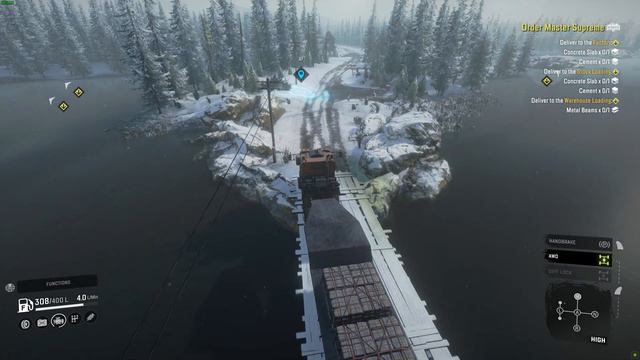 SnowRunner | Order Master Supreme | Derry Longhorn 4520 смотреть онлайн