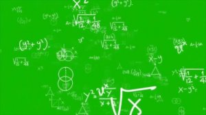 Футажи для видеомонтажа Всплывающие формулы Pop-up formulas Green Screen
