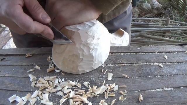 Как сделать деньги из бруска. Славянский ковш ручной работы. Wooden Bowl Handicraft.