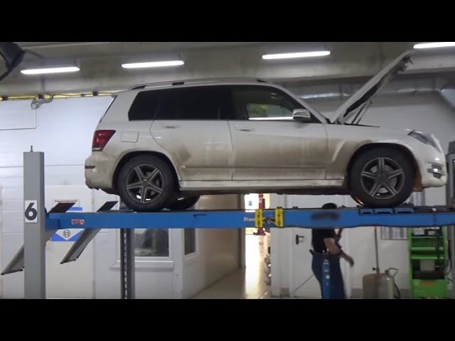 Mercedes GLK: Загремела подвеска + большое ТО 60000км смотреть онлайн