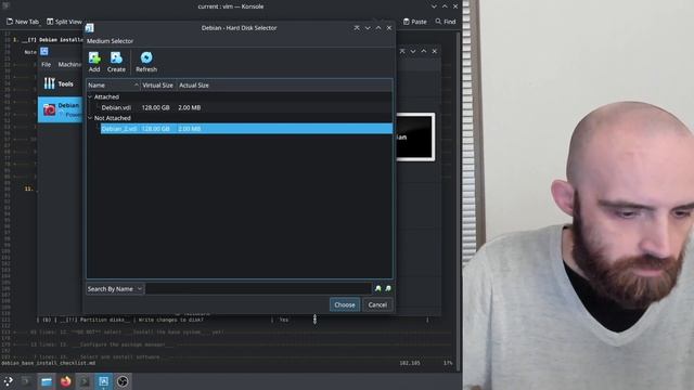 [Setting up Debian #1] Prepping a VM for a test installation of Debian (VirtualBox) смотреть онлайн