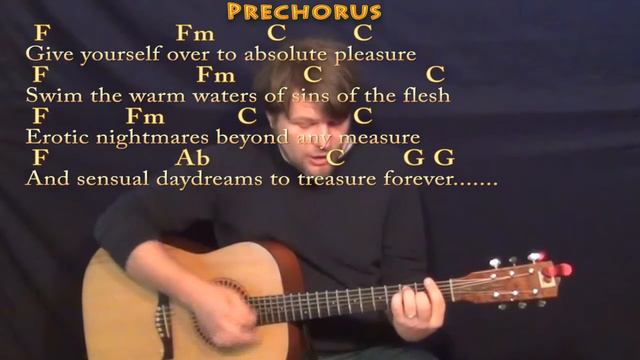 The Floor Show (Rocky Horror) Guitar Cover Lesson with Chords/Lyrics - Munson смотреть онлайн