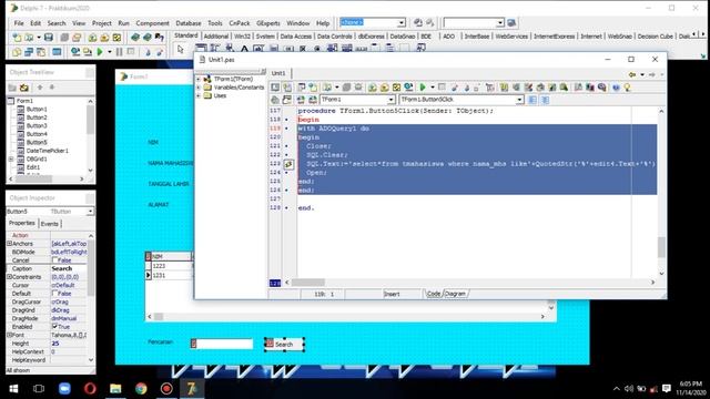 [Tutorial] Pencarian Data pada Delphi смотреть онлайн