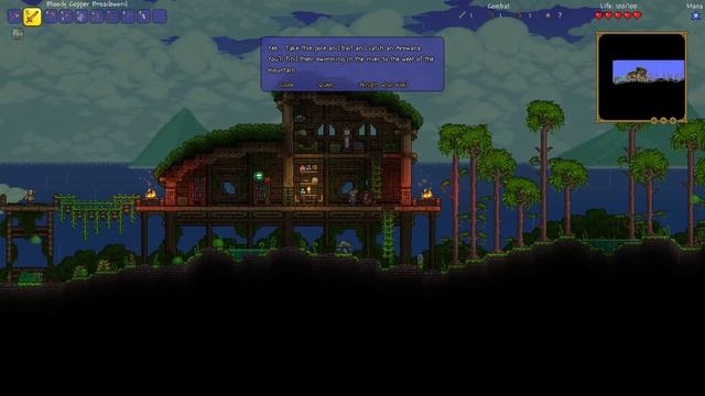 Super Terraria World single player mod - Old Hermit Adventures Ep 1- Terraria 1.3.3.2 смотреть онлайн