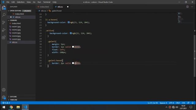 14.Ders- Resim Galerisi Yapımı | CSS Kursu | CSS Dersleri смотреть онлайн