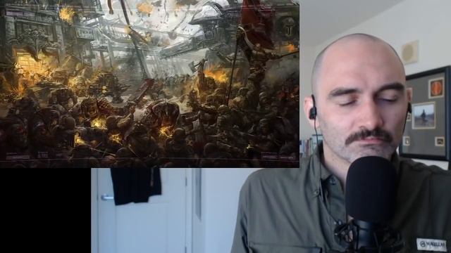 US Army Combat Veteran Reacts to the Fall of Cadia (WH40k Templin Institute) смотреть онлайн
