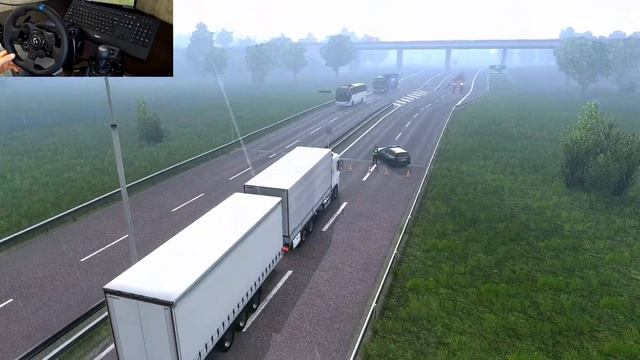 ОТЛИЧНЫЙ ПРИЦЕП ДЛЯ ЗАРАБОТКА!!! /Euro Truck Simulator 2/ Logitech G923/ смотреть онлайн