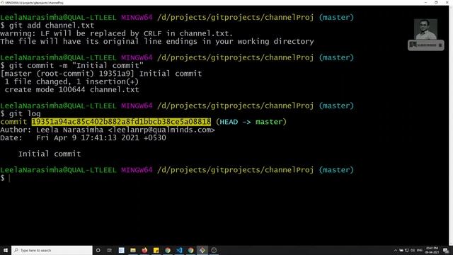 9. How GIT stores the data. Explore the git SHA1 hash objects in repository with cat-file command. смотреть онлайн