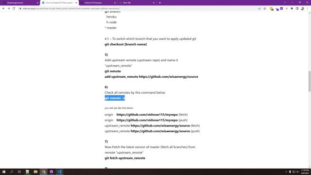 Basic Guide How to Git Cherry Pick Copy Commit from Another Upstream Github Repository смотреть онлайн
