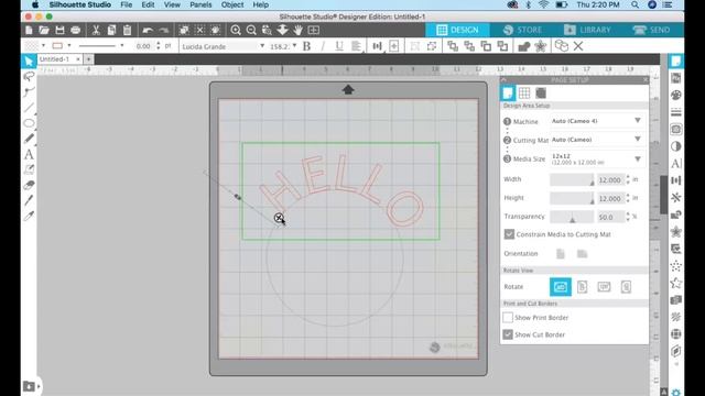 How to Curve Text in Silhouette Studio смотреть онлайн
