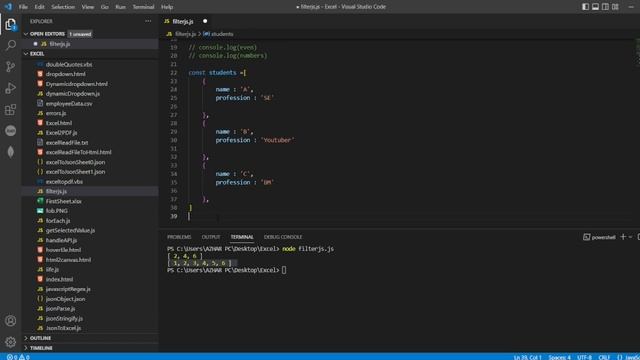 JavaScript Array Filter | filter Array Method | JavaScript Tutorial смотреть онлайн